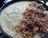 A picture of step 2 of Maggi Savoury Omelette.