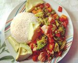 Foto del paso 5 de la receta: Dieta de verduras con pollo