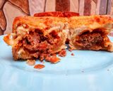 A picture of step 7 of Beef filled batter bread.