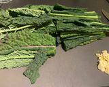 Foto del paso 1 de la receta: Cavolo nero con parmesano y limón