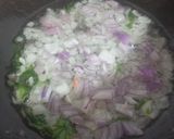 A picture of step 8 of Qninoa upma.