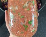 A picture of step 1 of Glazed meatloaf.