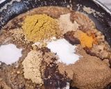 A picture of step 4 of Singhara flour Salam Pak.