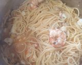 Foto del paso 7 de la receta: Spaghetti alla marinara (con sepia, gambones y almejas)