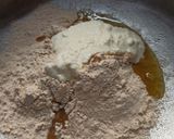 A picture of step 1 of Whole wheat pizza.