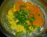 A picture of step 2 of Mix vegetable corn tikki.