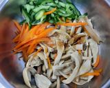 涼拌素雞絲（杏鮑菇）的食譜步驟4照片