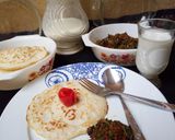 A picture of step 5 of Sinasir with vegetables stew.