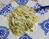 Foto del paso 4 de la receta: Fideos al pesto