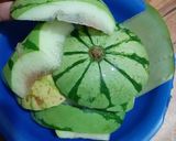 Foto del paso 1 de la receta: Dulce de cáscara de sandía