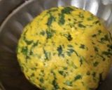 A picture of step 2 of Methi muthiya.