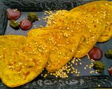 A picture of step 6 of Moong Dal Triangle Paratha.