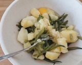 Foto del passaggio 1 della ricetta Sformato di fagiolini e patate alla ligure