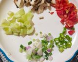 A picture of step 2 of Veg salad.
