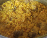Foto del paso 8 de la receta: Paella de pollo y marisco