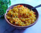 A picture of step 6 of Kanda poha.