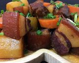 Hình bước làm 3 của món Thịt kho củ cải 🥩🥕