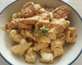 Foto langkah ke 7 dari resep Cumi & Tofu Telor Asin.