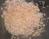 A picture of step 2 of Squid and Chicken stir-fry.