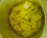 A picture of step 2 of Aam panna.