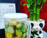 Hình bước làm 3 của món Xoài xanh, cóc thái ngâm mắm đường ^^