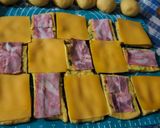 Foto langkah ke 7 dari resep Garlic Cheese Pumpkin Bread.