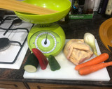 Foto del paso 1 de la receta: Tallarines con verduras y pechuga de pollo comida sana seguimos