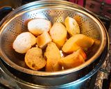 Hình bước làm 1 của món Bánh mì Hấp