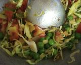 A picture of step 2 of Vermicelli veg upma.