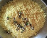 A picture of step 3 of Sev khamani....(Amiri khaman)Gujrat special.