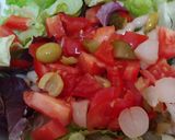Foto del paso 4 de la receta: Ensalada tibia, brócoli, caballa, alubias
