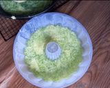 Foto langkah ke 6 dari resep Resep puding karang rasa melon.
