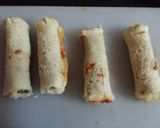 A picture of step 5 of Grilled Spinach & Potato Cheesy Rolls.