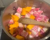 A picture of step 2 of Beetroot and butternut squash soup.