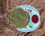 A picture of step 9 of Fresh tuvar kachori paratha.