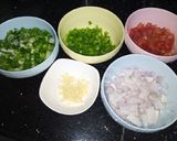 A picture of step 2 of Spanish Rice.