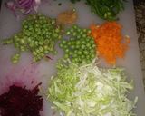 A picture of step 1 of Red Poha Upma.