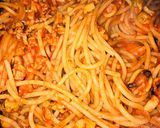Pas rețetă Spaghete cu fructe de mare 3 fotografie