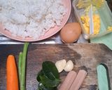 Foto langkah ke 1 dari resep Nasi Goreng Daun Jeruk.
