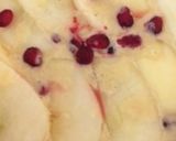 A picture of step 8 of Apple Pomegranate Clafoutis.
