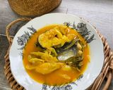 Gambar langkah 7 resipi Masak Asam Tempoyak Ikan Patin.
