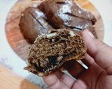 Foto langkah ke 8 dari resep Choco Cheese Sourdough Bread.