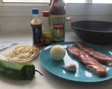 Foto del paso 1 de la receta: Pavo al wok hei