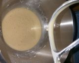 A picture of step 2 of Kiwi swiss roll cake.