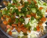 वेजिटेबल पिज़्ज़ा सैंडविच(vegetable pizza sandwich recipe in hindi) रेसिपी चरण 1 फोटो
