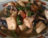 Foto langkah ke 8 dari resep Tumis Balakutak Cabe Hijau.