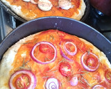 Foto del paso 4 de la receta: Pizzas cumpleañeras veganas 🌱
