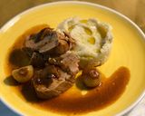 Foto del paso 7 de la receta Solomillo en salsa de cerveza negra con puré trufado