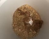 A picture of step 1 of Chai cookies - vegan.