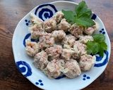 A picture of step 5 of Crab Shaomai.